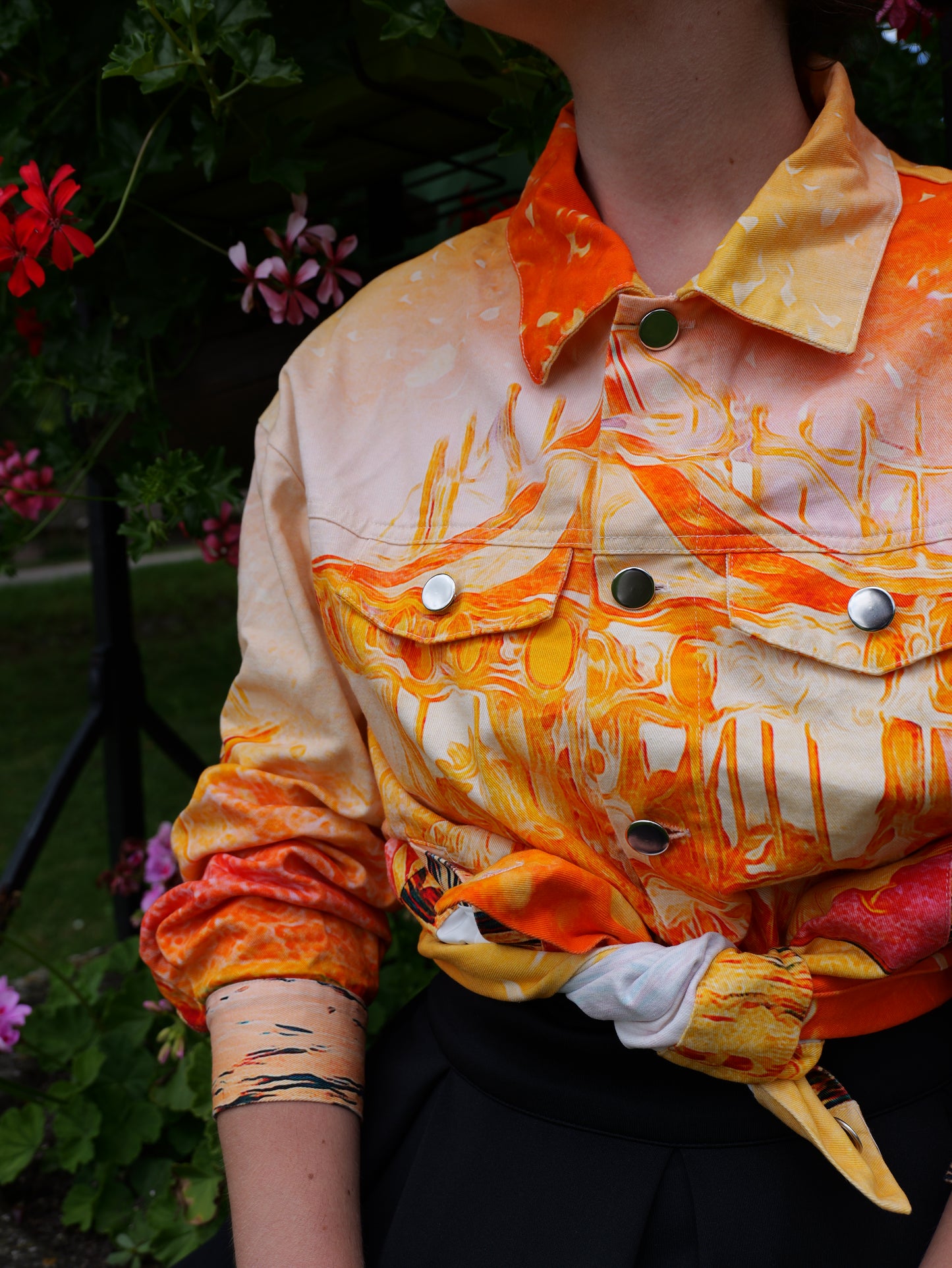 VESTE ORANGINE