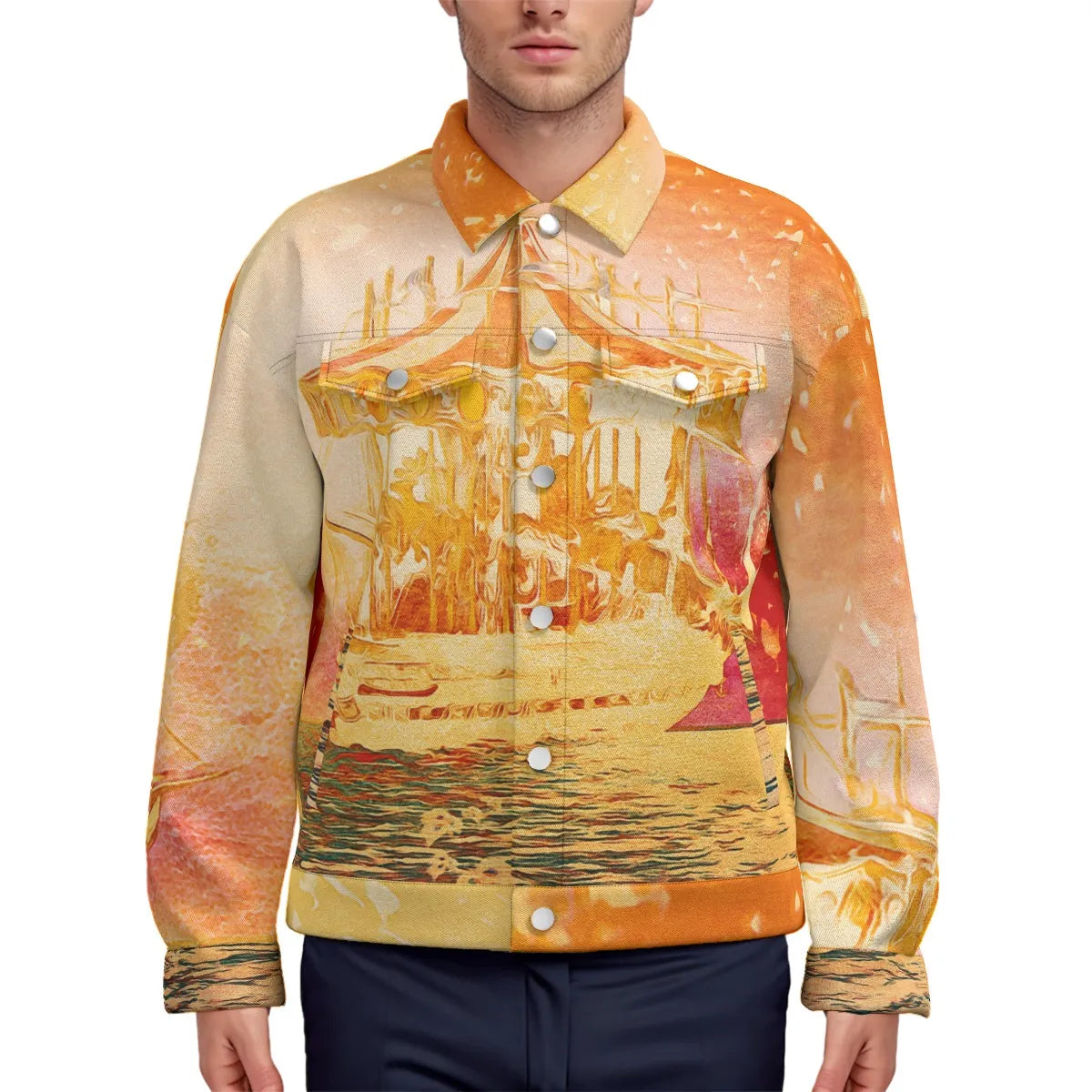 VESTE ORANGINE