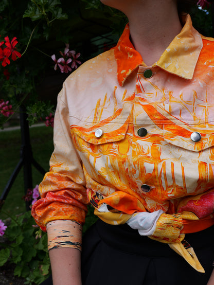 VESTE ORANGINE