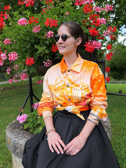 VESTE ORANGINE